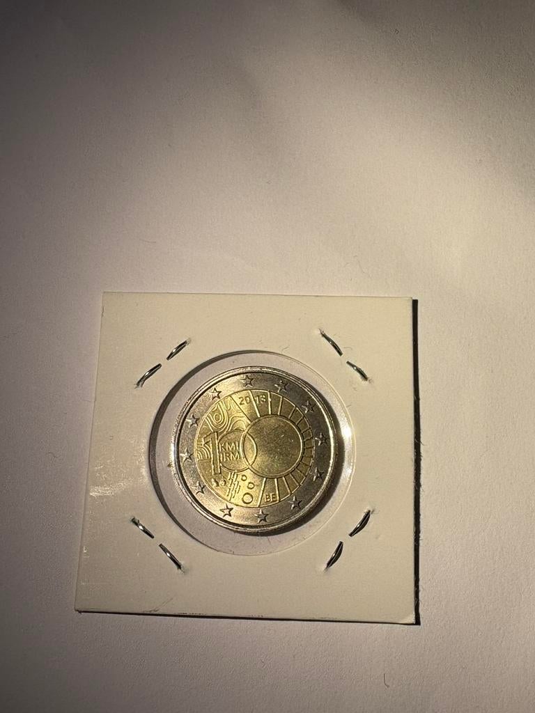 2 euros « 100 ans du SMI » FDC/AU, Timbres & Monnaies, Monnaies | Europe | Monnaies euro, Enlèvement ou Envoi, Belgique, 2 euros