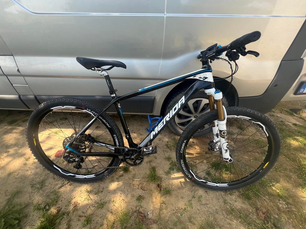 Merida 27.5 Big Seven XT  carbon semi-geveerde mountainbike, Fietsen en Brommers, Fietsen | Mountainbikes en ATB, Ophalen, Hardtail