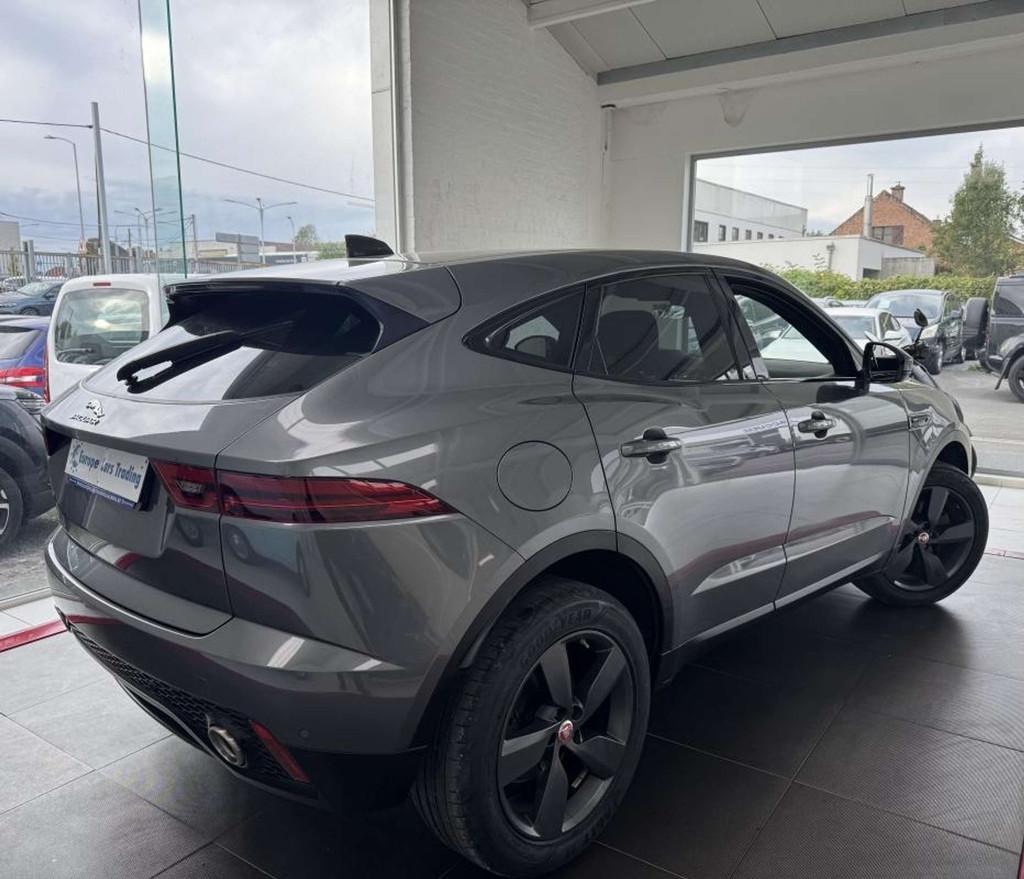 Jaguar E-Pace D150 1ÈRE MAIN BOITE AUTO GAR 12M (bj 2020), Auto's, Jaguar, Automaat, 158 g/km, Gebruikt, Zwart
