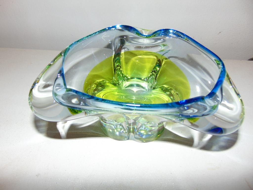 Murano schaal 18 cm, Antiek en Kunst, Antiek | Glaswerk en Kristal, Ophalen of Verzenden