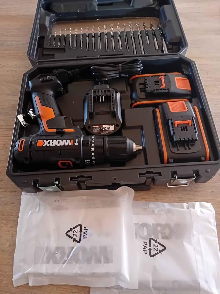 acu boor worx, Bricolage & Construction, Outillage | Foreuses, Enlèvement, Neuf, Moins de 400 watts, Foreuse et Perceuse