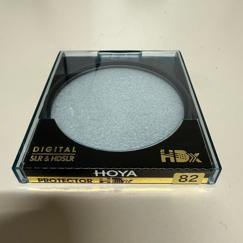Hoya 82mm HDX protector lensfilter (nieuw), Neuf, Autres marques, Filtre de protection, 80 mm ou plus
