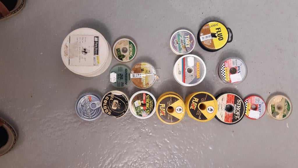 Uitrusting voor het vissen, Ophalen, Gebruikt, Overige typen