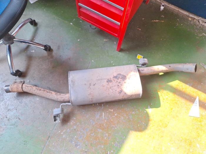 Echappement silencieux arrière + central d'un Volkswagen Cr, Autos : Pièces & Accessoires, Volkswagen, -, 3 mois de garantie, Utilisé