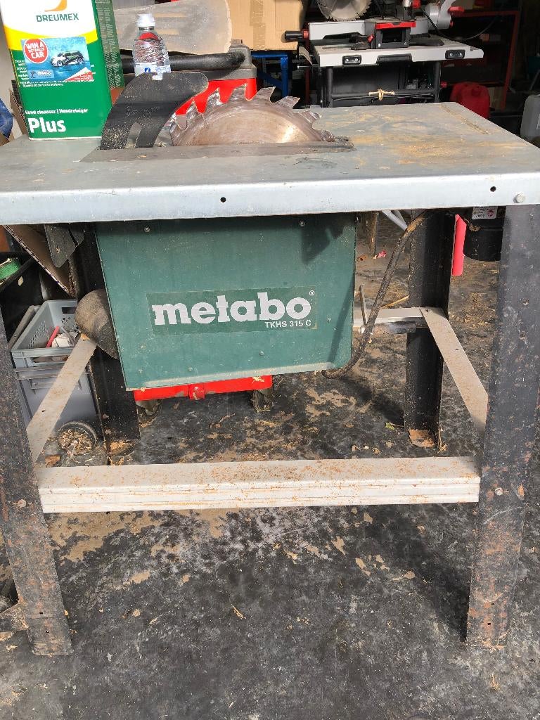 scie circulaire de table, Bricolage & Construction, Enlèvement ou Envoi, 1200 watts ou plus, 70 mm ou plus, Comme neuf