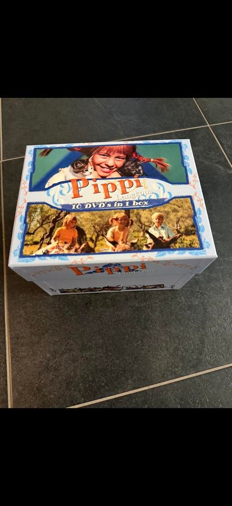 Pippi Langkous 10 dvd box, Cd's en Dvd's, Ophalen of Verzenden, Zo goed als nieuw