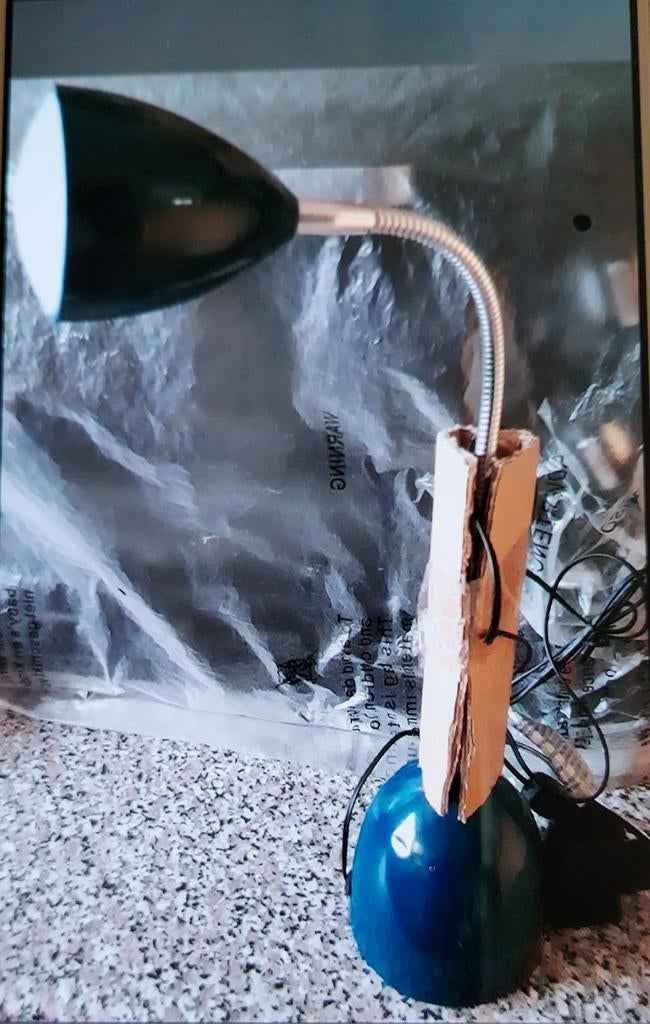 Lampe de bureau vintech bleu, Maison & Meubles, Lampes | Lampes de table, Enlèvement ou Envoi