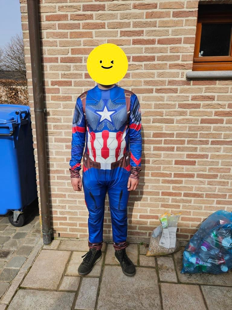 Captain America kostuum, Ophalen of Verzenden