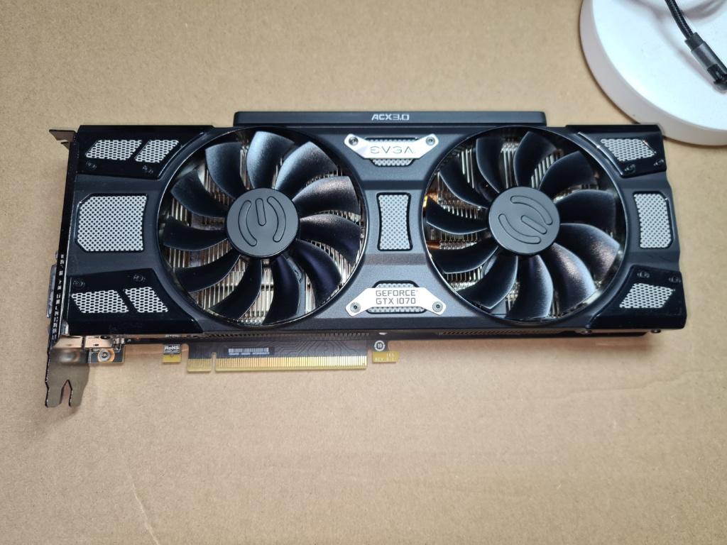 EVGA GeForce GTX 1070 SC GAMING, 8GB GDDR5, PCI-Express 3, Enlèvement ou Envoi, Reconditionné, HDMI