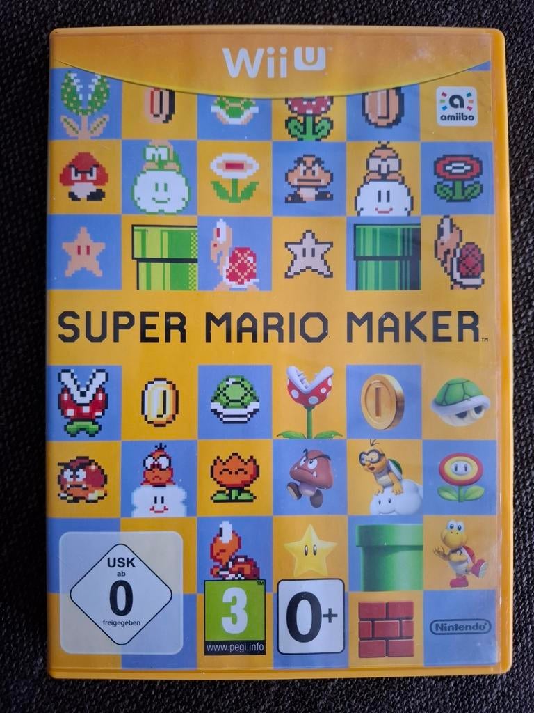 Super Mario Maker pour WiiU, Consoles de jeu & Jeux vidéo, Enlèvement ou Envoi, Comme neuf
