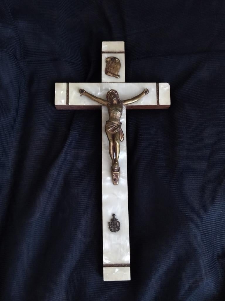 Crucifix Art déco, Ophalen of Verzenden