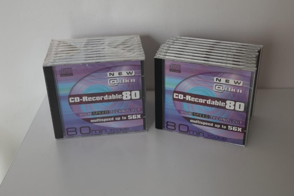 23 recordable cd's  Nieuw, Ophalen of Verzenden, Nieuw, Cd