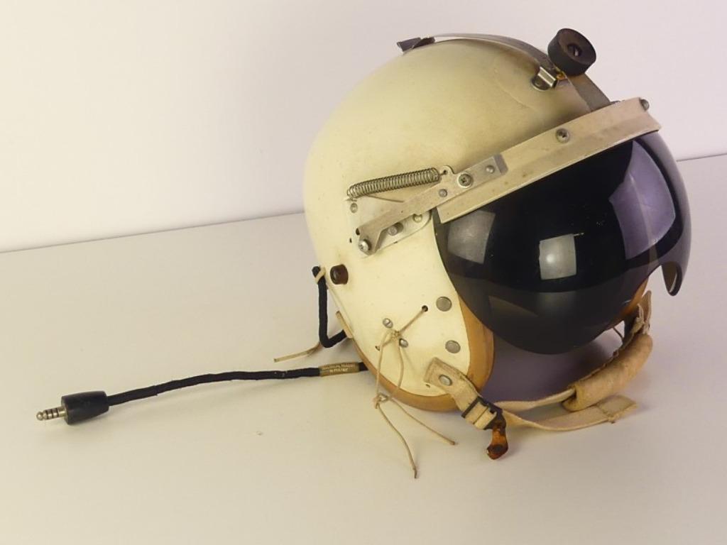 Originele pilotenhelm US Air Force - Koude Oorlog 1947, Ophalen of Verzenden, Luchtmacht, Helm of Baret