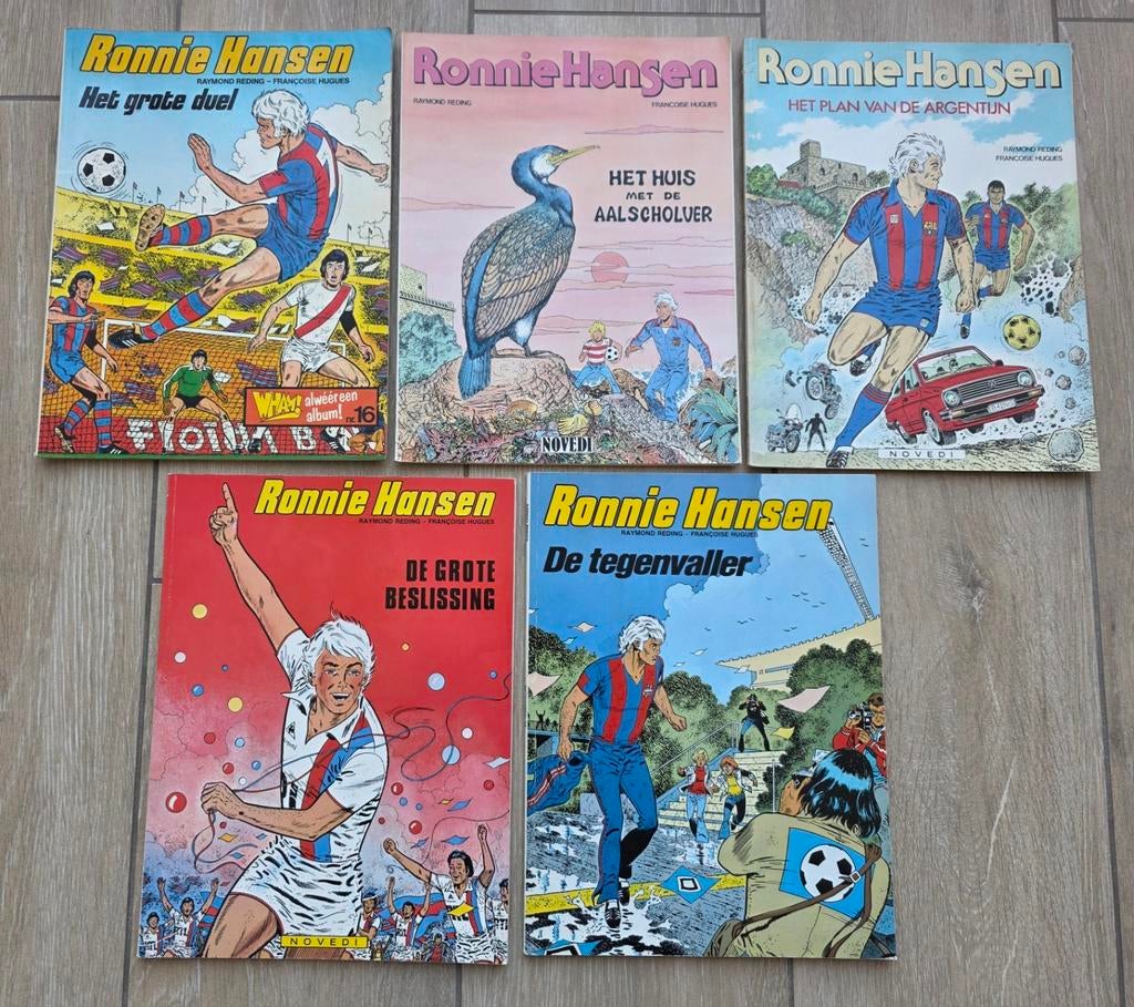 Lot strips: Ronnie Hansen, Boeken, Stripverhalen, Ophalen of Verzenden, Gelezen
