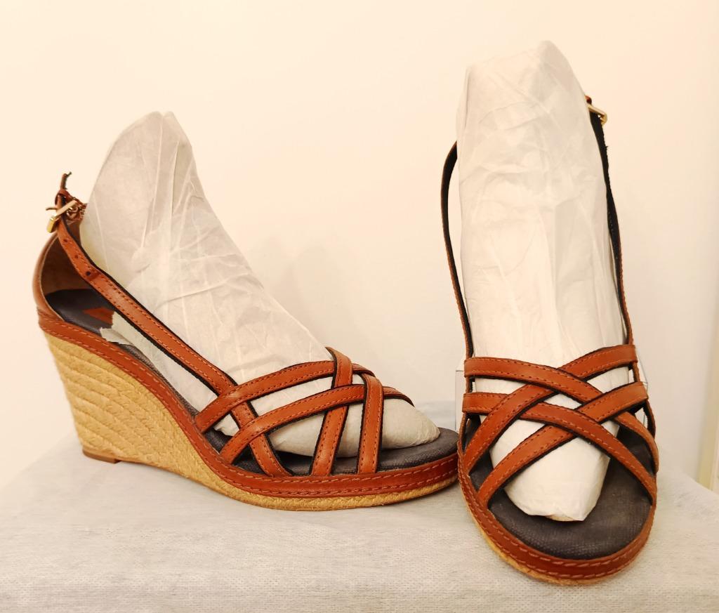 Marc O'Polo sandals, 39, Enlèvement ou Envoi, Chaussures à haut talons, Comme neuf, Brun
