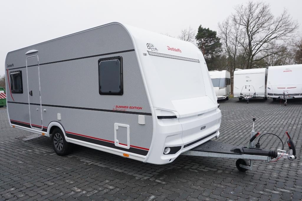 Nouveau Dethleffs pour 4 pers.avec climatisation de toit,, Caravanes & Camping, Grand lit, Jusqu'à 4, Entreprise, Dethleffs