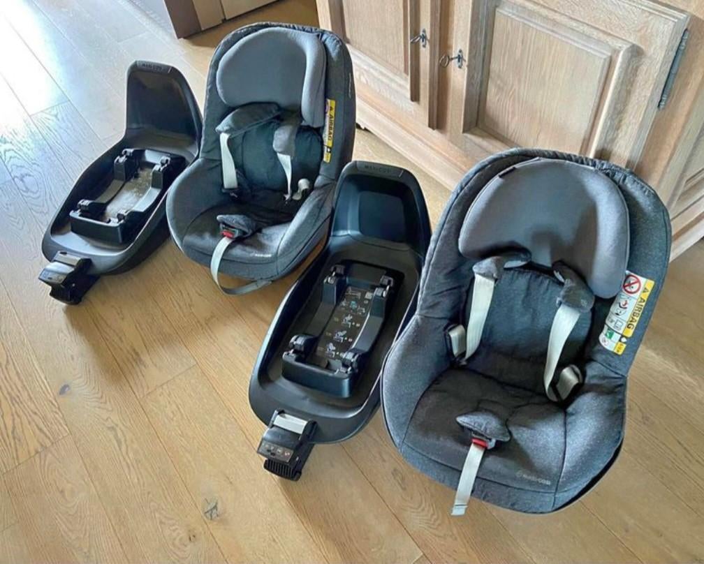 Autostoelen Maxi-Cosi Pearl 2 Way + isofix - sparkling grey, Kinderen en Baby's, Ophalen, Maxi-Cosi, Isofix