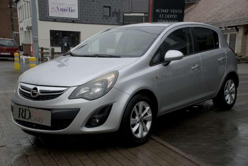OPEL CORSA 1,4CC*AIRCO*12 MAANDEN GARANTIE, Auto's, Euro 5, 1398 cc, 4 cilinders, Zwart