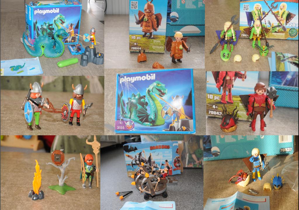 playmobil sets thema vikingen en drakenrijders van berk, Kinderen en Baby's, Speelgoed | Playmobil, Ophalen of Verzenden, Gebruikt