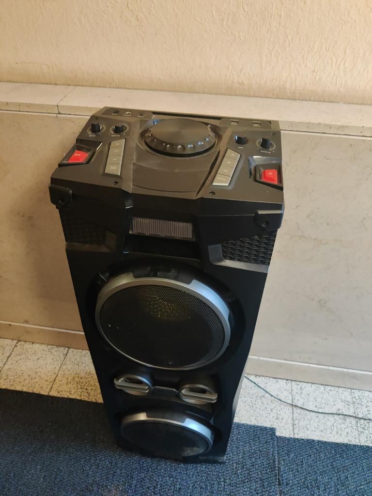 MAXISOUND ESSENTIAL - Music Tower - 200W - Bluetooth - Ence, Enlèvement ou Envoi, Utilisé, Amplificateur ou Tuner