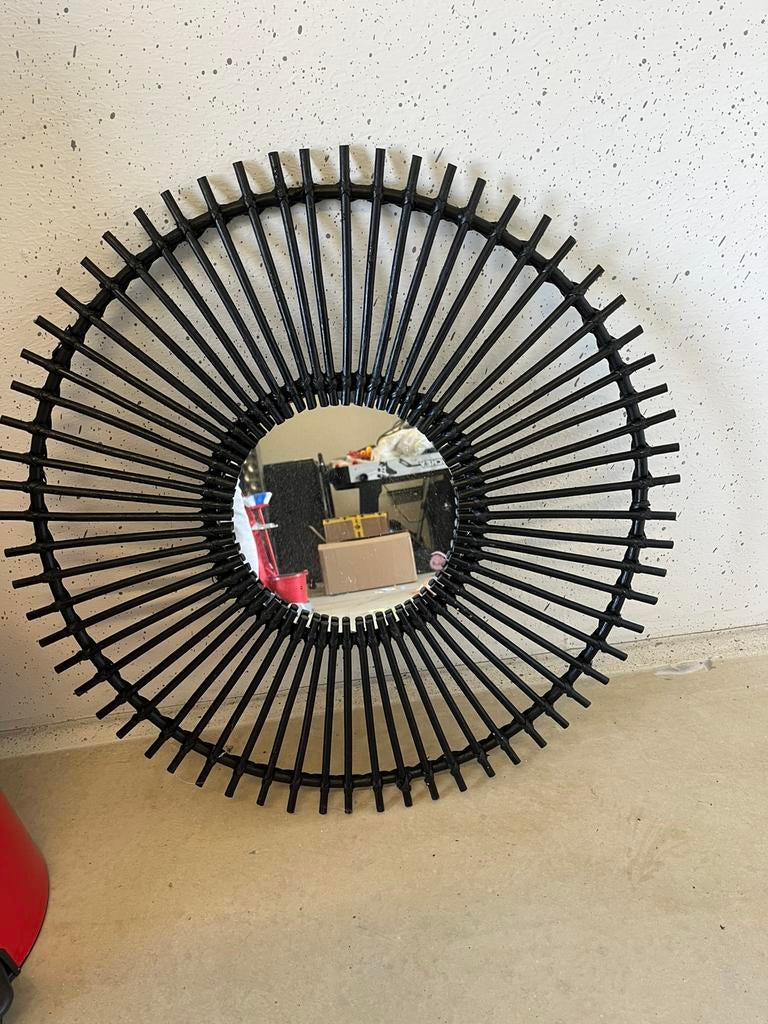 Nieuwe spiegel Leen Bakker 65cm, Ophalen, Rond, Nieuw, Minder dan 100 cm