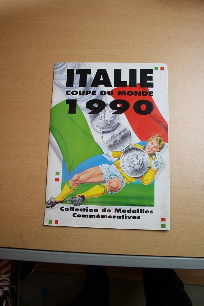 RARE ITALIE 1990 COUPE DU MONDE MEDAILLES COMPLET MARADONA, Enlèvement ou Envoi, Italie, Monnaie en vrac, Argent