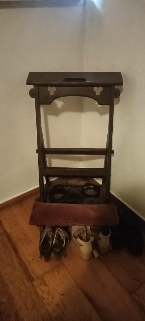 vintage authentieke bidstoel, Enlèvement