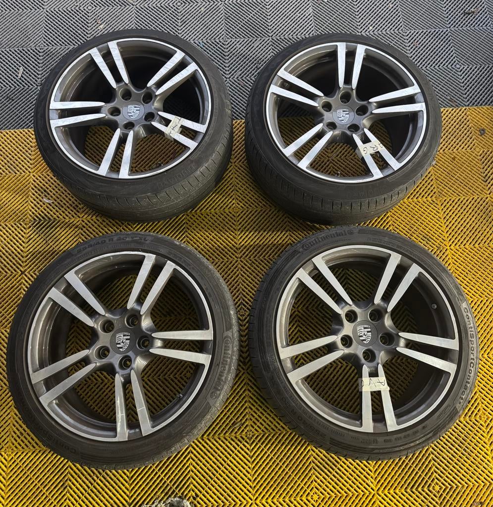 Jantes Porsche 20 pouces avec pneus, Enlèvement, 20 pouces, Pneu(s)