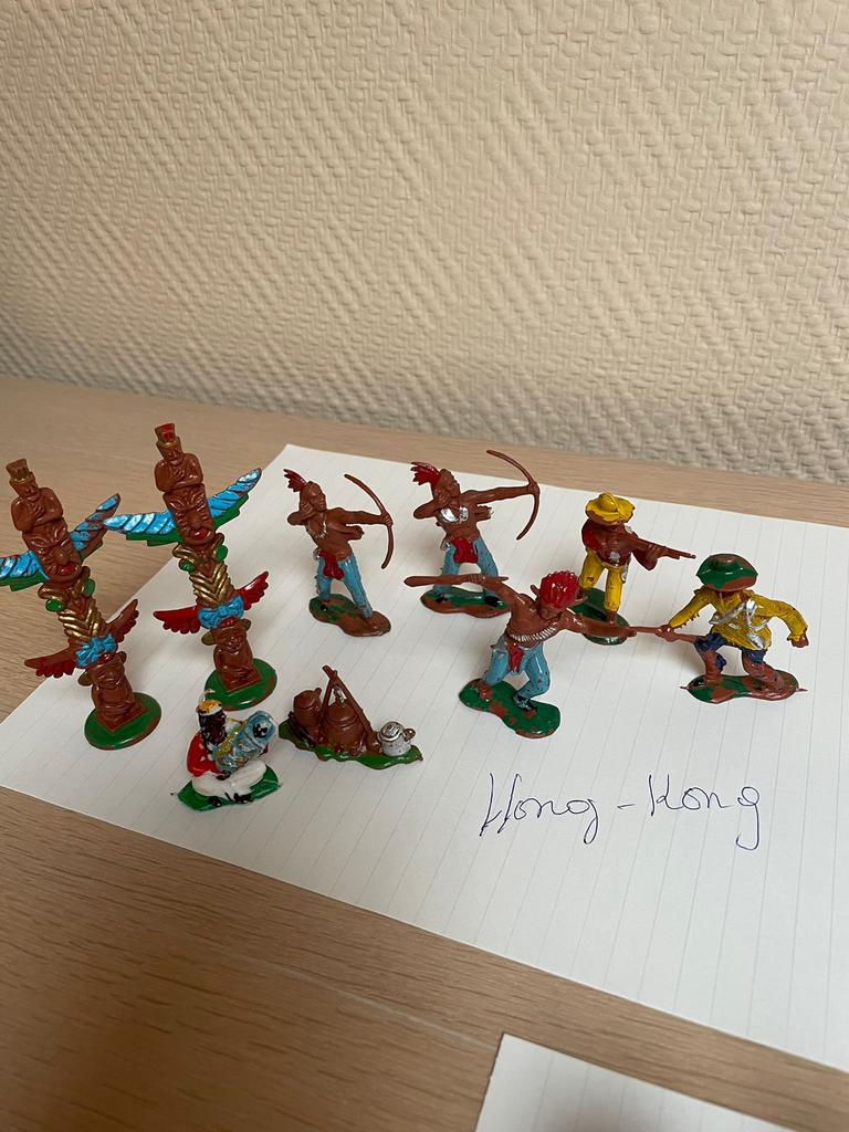 Verzameling cowboy’s en indianen., Ophalen of Verzenden