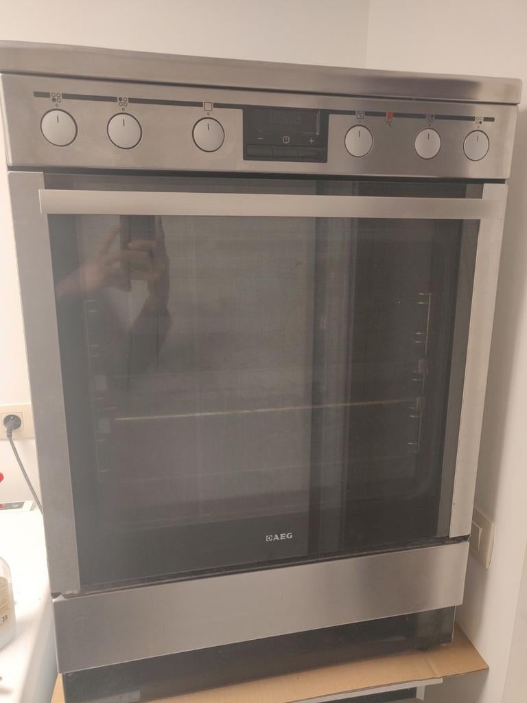 Combo-oven+elektrisch fornuis, Ophalen, Oven