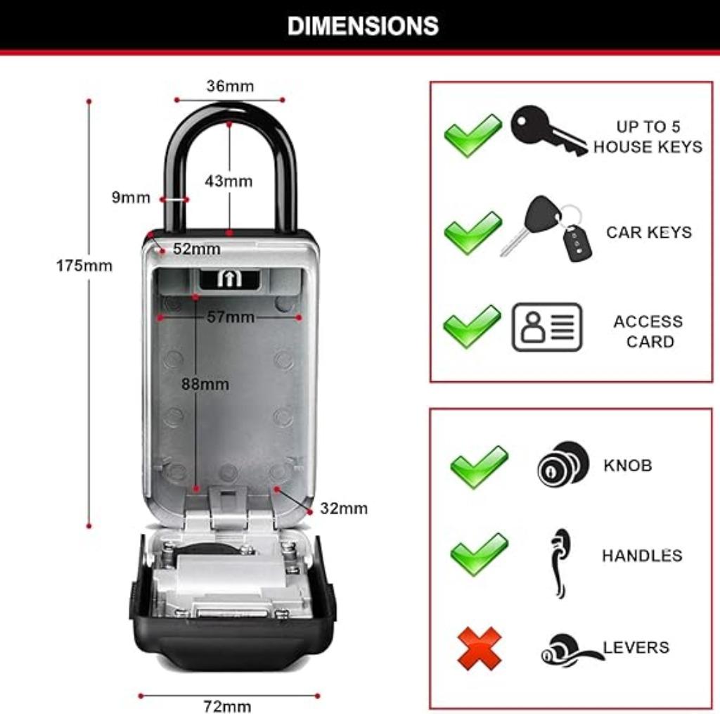 Master Lock Sleutelkluis SNELLE GRATIS LEVERING, Verzenden, Nieuw