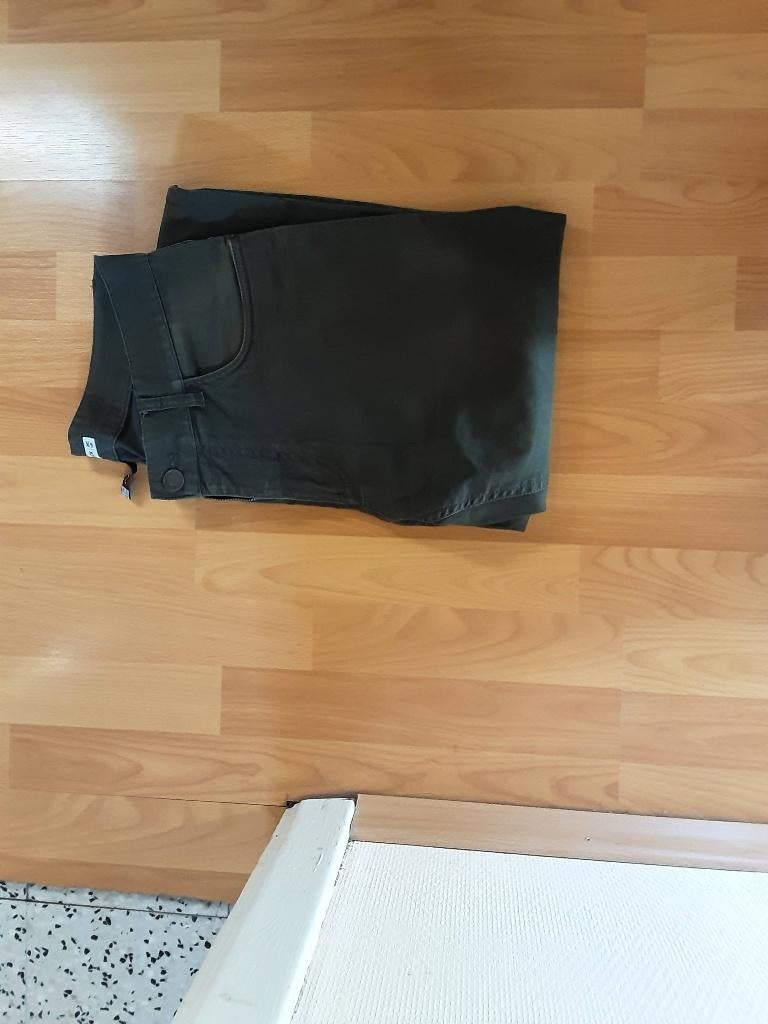 Pantalon jeans  Kaki Taille 31/34, Kleding | Heren, Ophalen, Zo goed als nieuw, Jbc