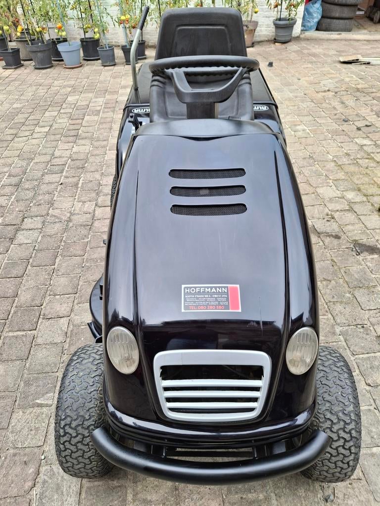 Tracteur tondeuse 17cv, Alma, Démarrage électrique, Enlèvement, Utilisé