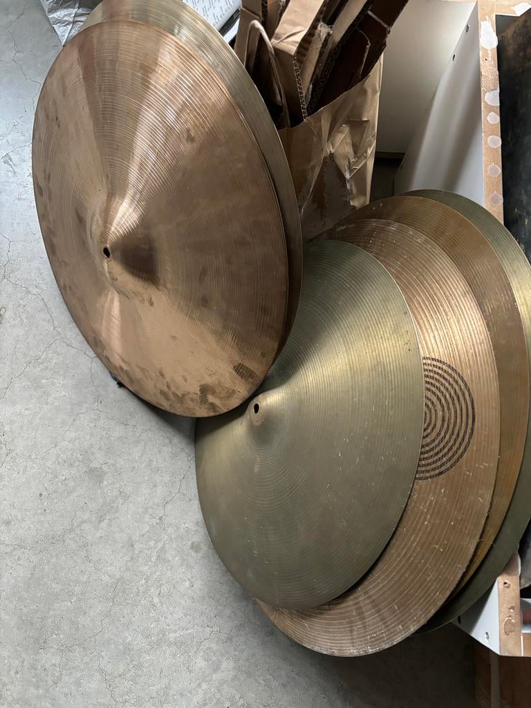 Allerlei cymbalen: Zildjian, Sabian, custom, Muziek en Instrumenten, Ophalen, Gebruikt