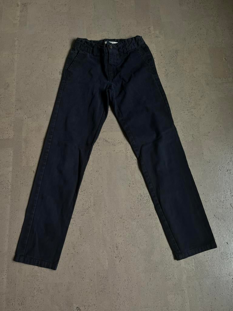 Donkerblauwe broek Garcia maat 12 jaar, Ophalen of Verzenden, Zo goed als nieuw, Broek