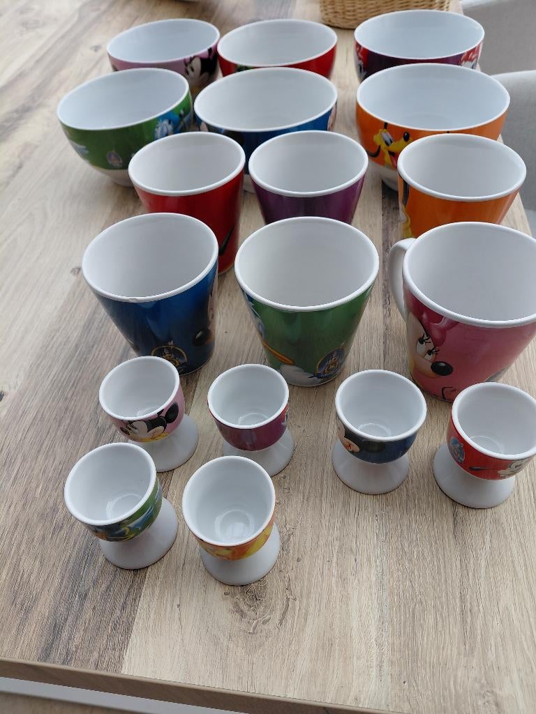 Disney ontbijtservies, Enlèvement, Comme neuf, Poterie