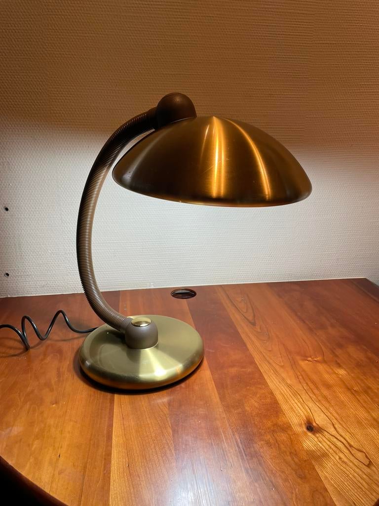 Vintage bureau lamp, Gebruikt, Metaal, Vintage, Minder dan 50 cm