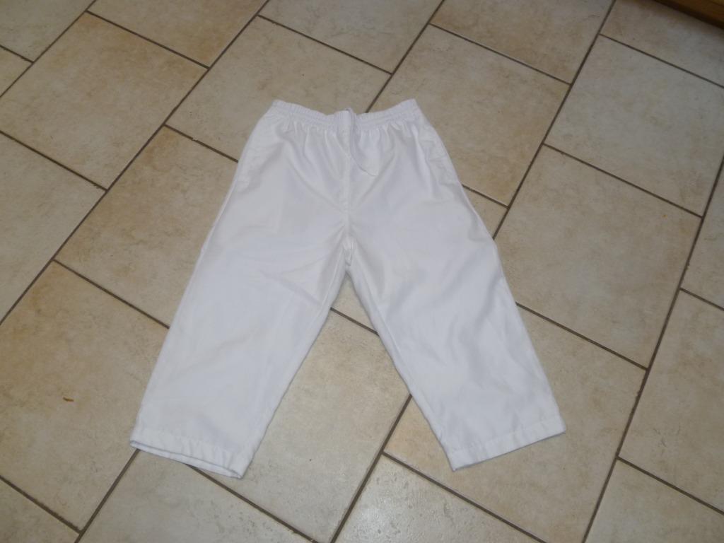 pantalon training blanc taille 152, Enlèvement ou Envoi, Comme neuf, Fille, Pantalon