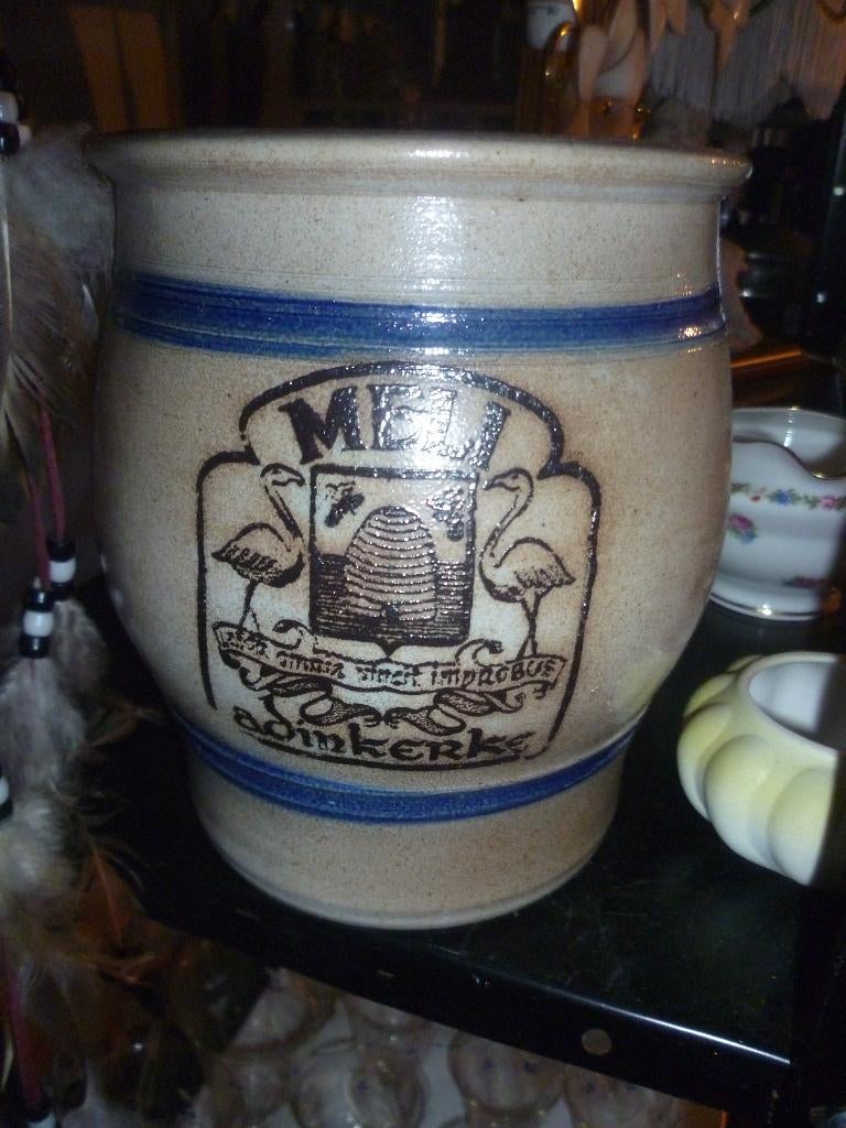 OUDE HONINGPOT MELI, Antiek en Kunst, Ophalen