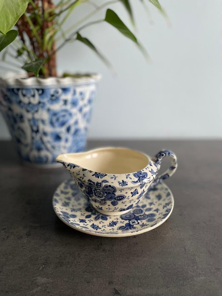 Bol à sauce et assiette en céramique vintage de 1938, Antiquités & Art, Enlèvement