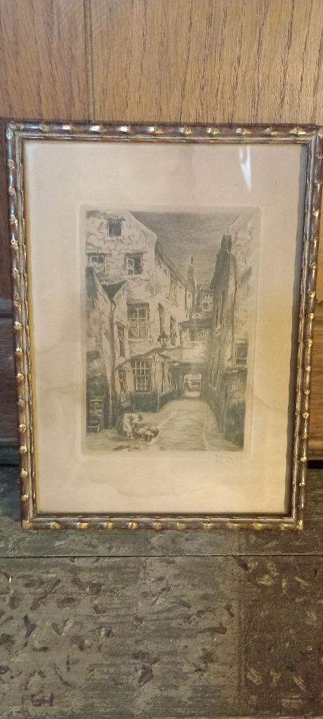 Gravure signée JEF/JEFERSON, 17x23, n174, Enlèvement ou Envoi