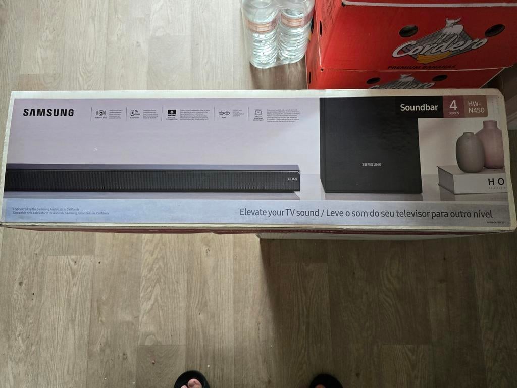 Soundbar (Samsung soundbar n450 serie 4) gloednieuw, Ophalen, Zo goed als nieuw