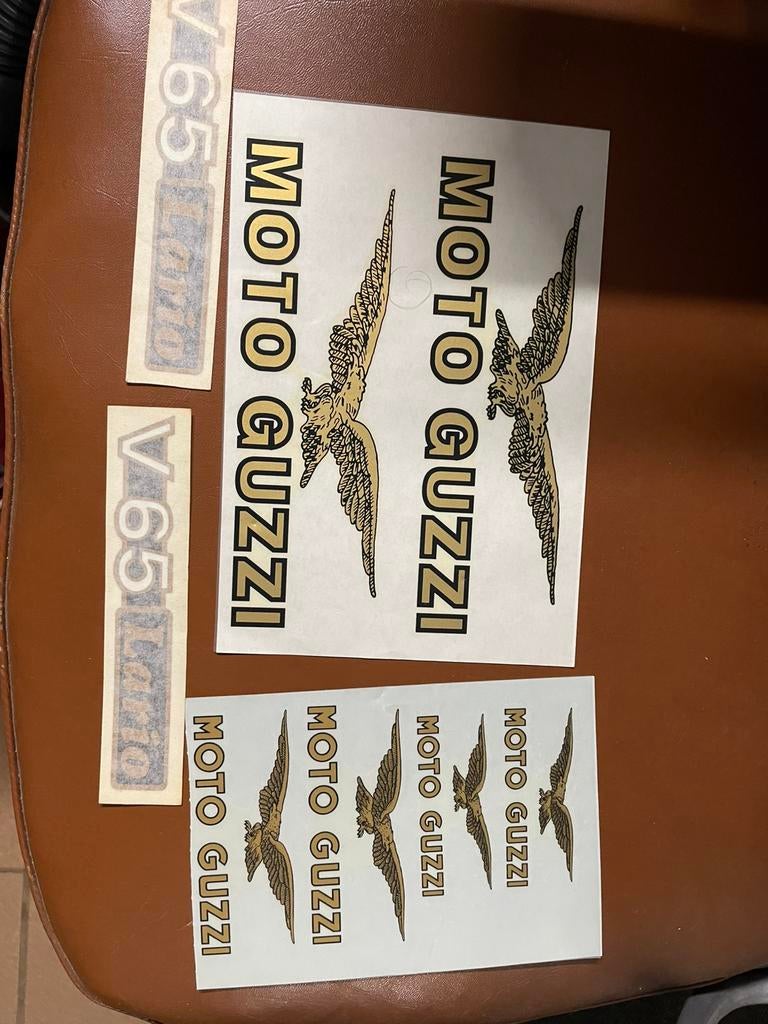 Moto Guzzi V65 Lario stickerset, Ophalen of Verzenden