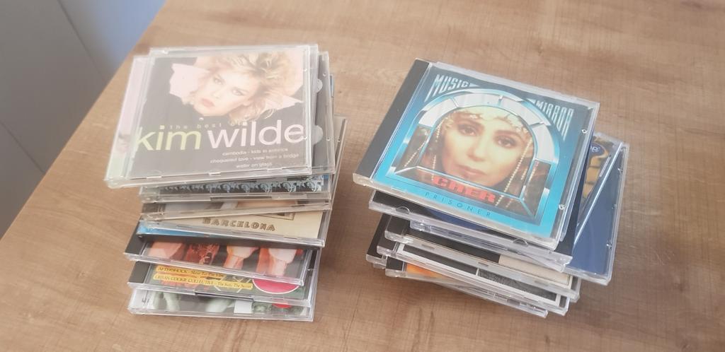 70tal cd's,  jaren60,  70,80,90 en verschillende verzamel, Cd's en Dvd's, Ophalen, Gebruikt