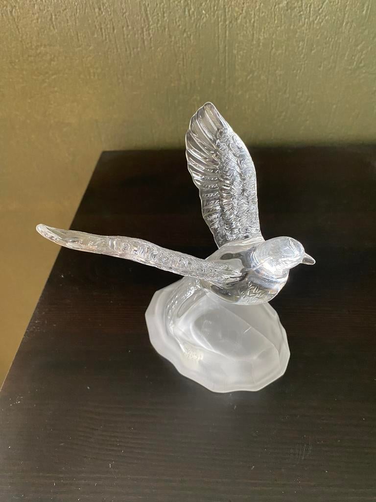 Oiseau vintage en Cristal d'Arques, Antiquités & Art, Enlèvement ou Envoi