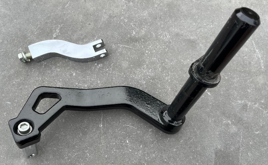 Harley dyna twincam 1999 - 2006, DUO-ZITTER voetsteunbeugels, Motoren, Ophalen, Gebruikt