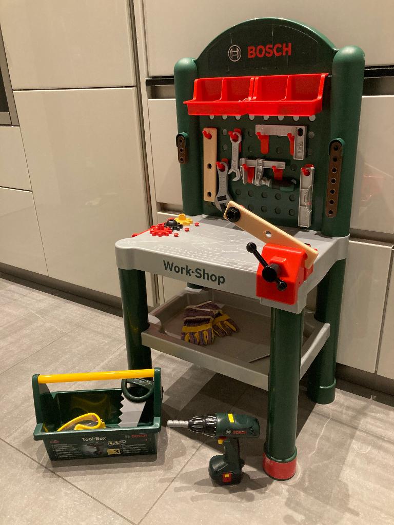 Établi de jeu Bosch, Enfants & Bébés, Enlèvement, Comme neuf, Découverte