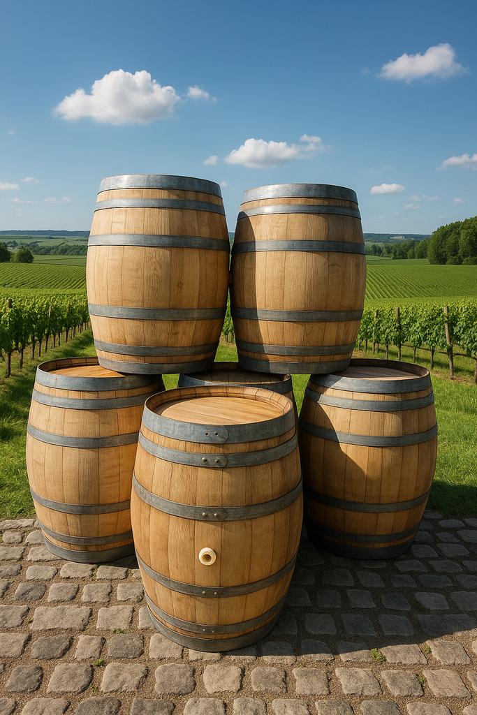 Tonneau de vin en bois (chêne) 225litres. LIVRAISON possible, Antiquités & Art, Antiquités | Accessoires de maison, Enlèvement ou Envoi