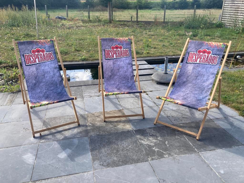 Chaise longue et de plage pliable Desperados, Comme neuf, Enlèvement, X, X