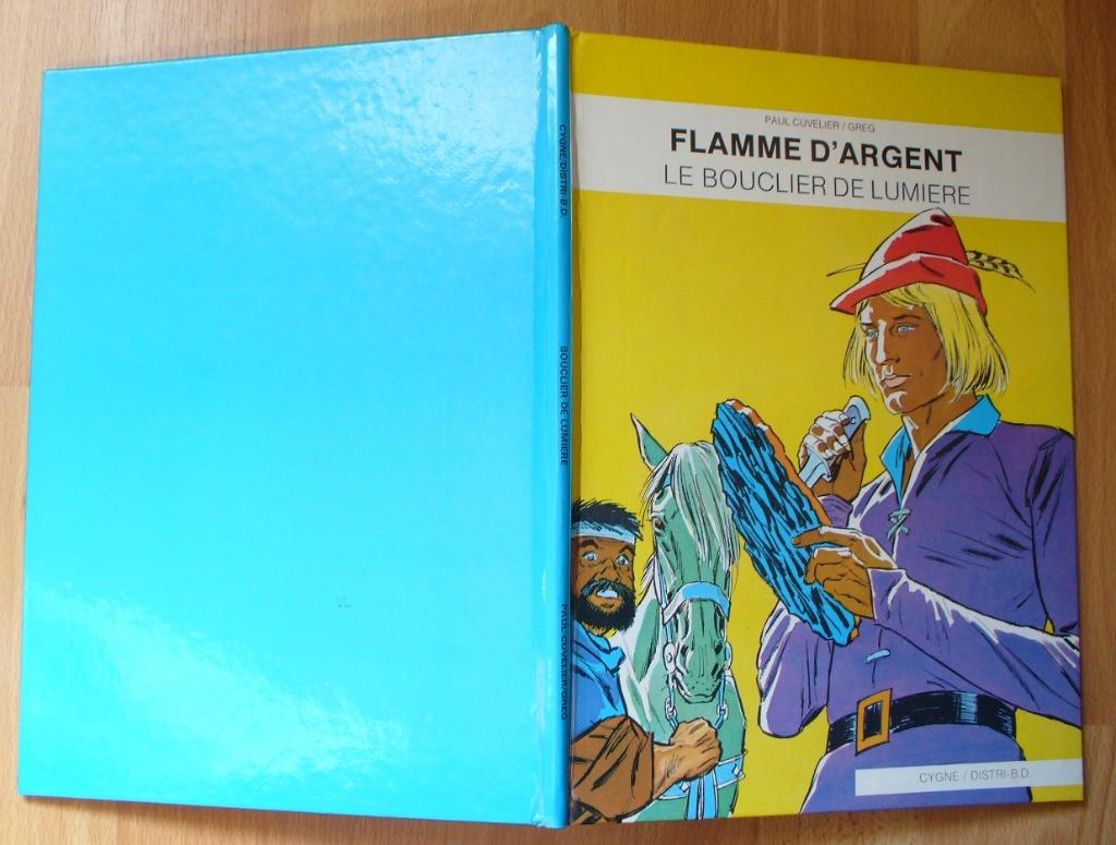 FLAMME D'ARGENT - BOUCLIER DE LUMIÈRE - CUVELIER GRIS - TEIN, Livres, BD, Une BD, Enlèvement ou Envoi, Comme neuf, Cuvelier